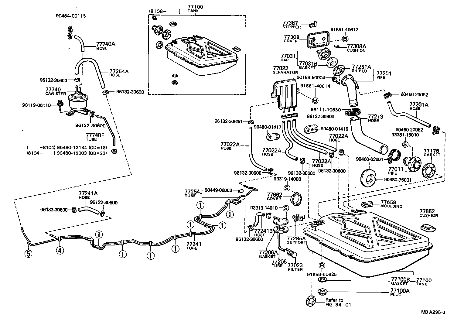 Fuel Tank & Tube