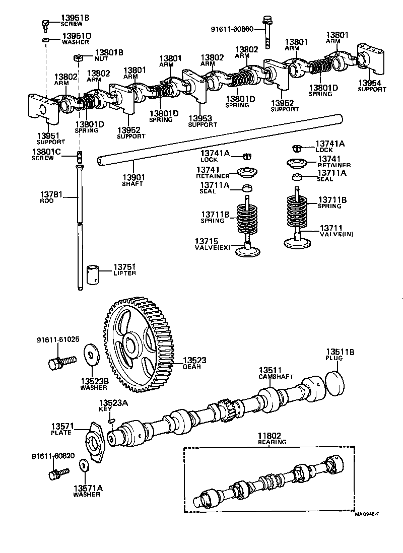 Camshaft & Valve