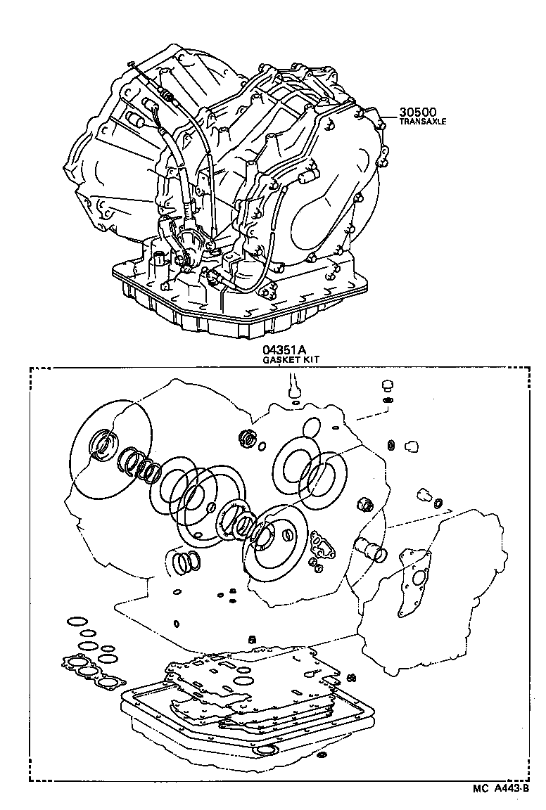 Transaxle Or Transmission Assy & Gasket Kit