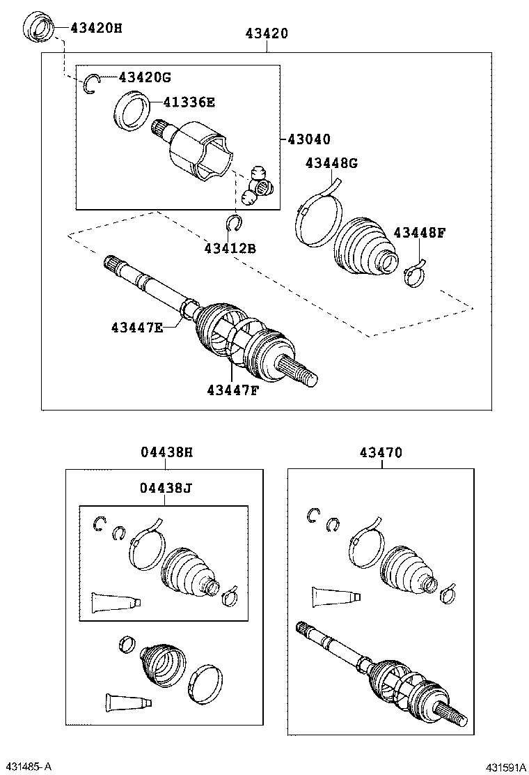 Front Drive Shaft