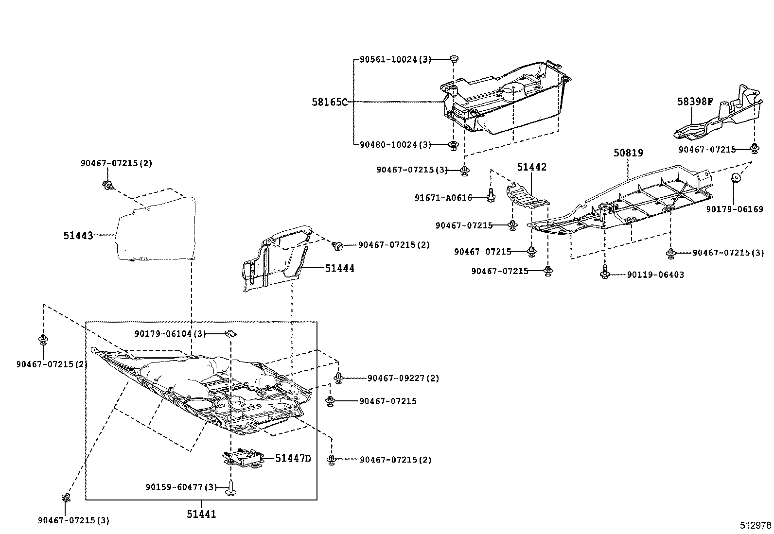 Suspension Crossmember & Under Cover