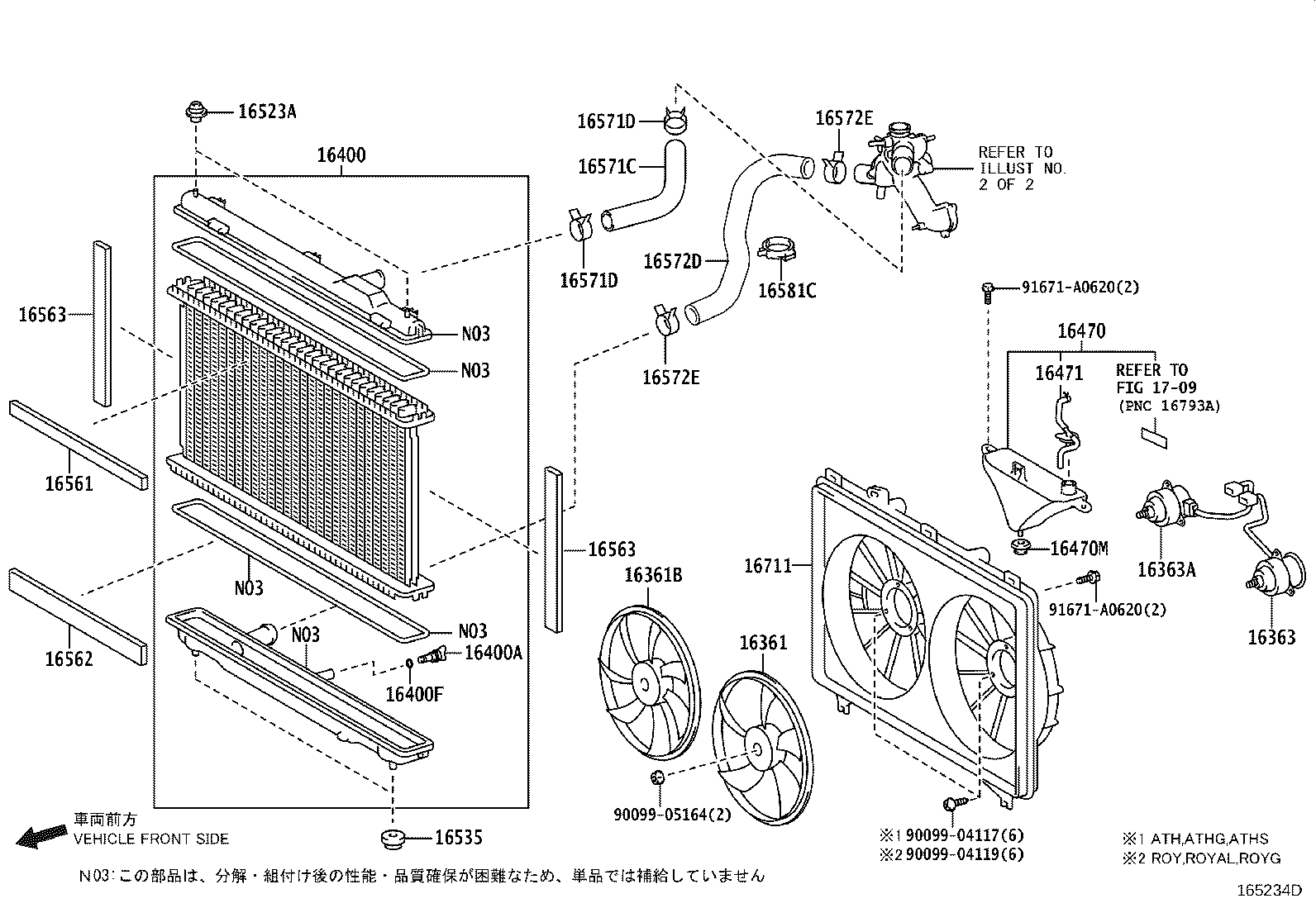 Radiator Water Outlet