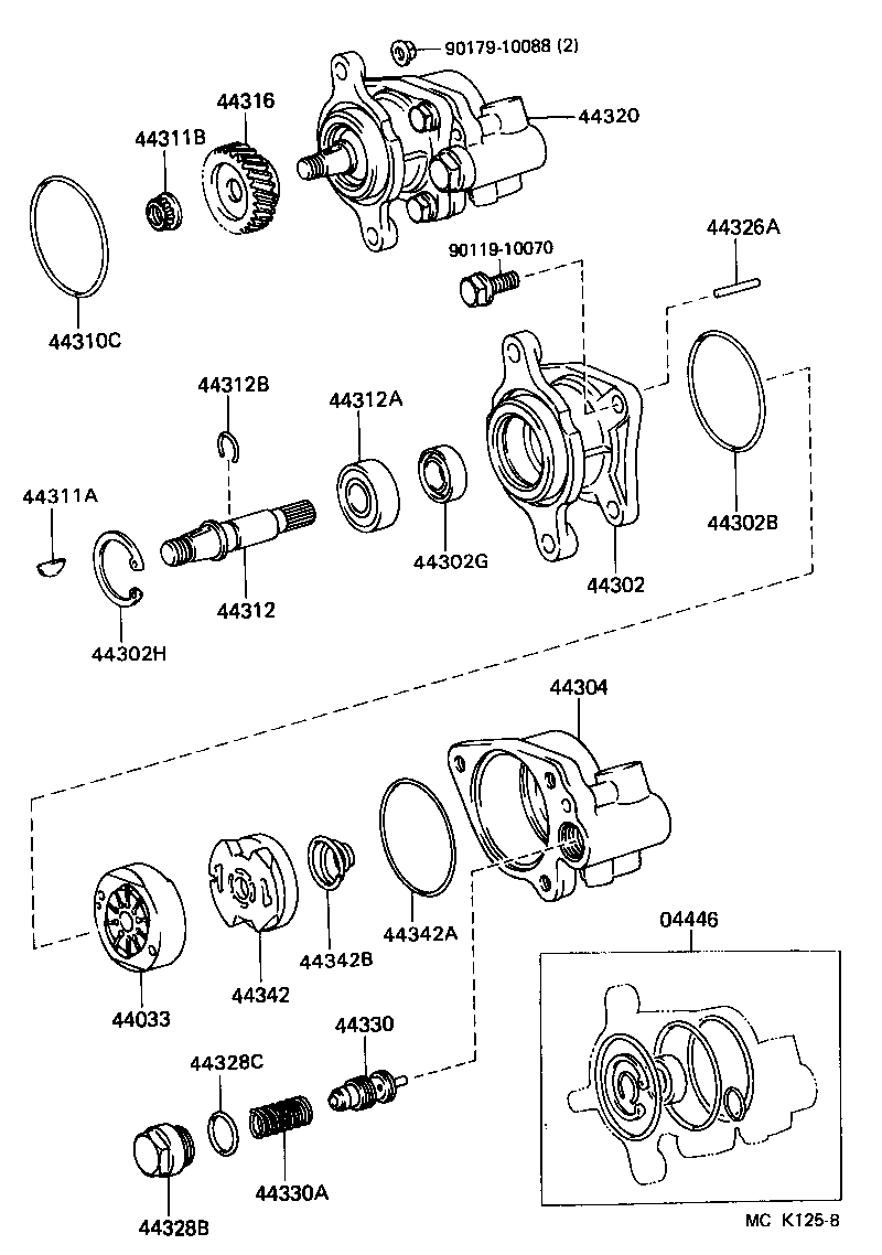 Vane Pump & Reservoir