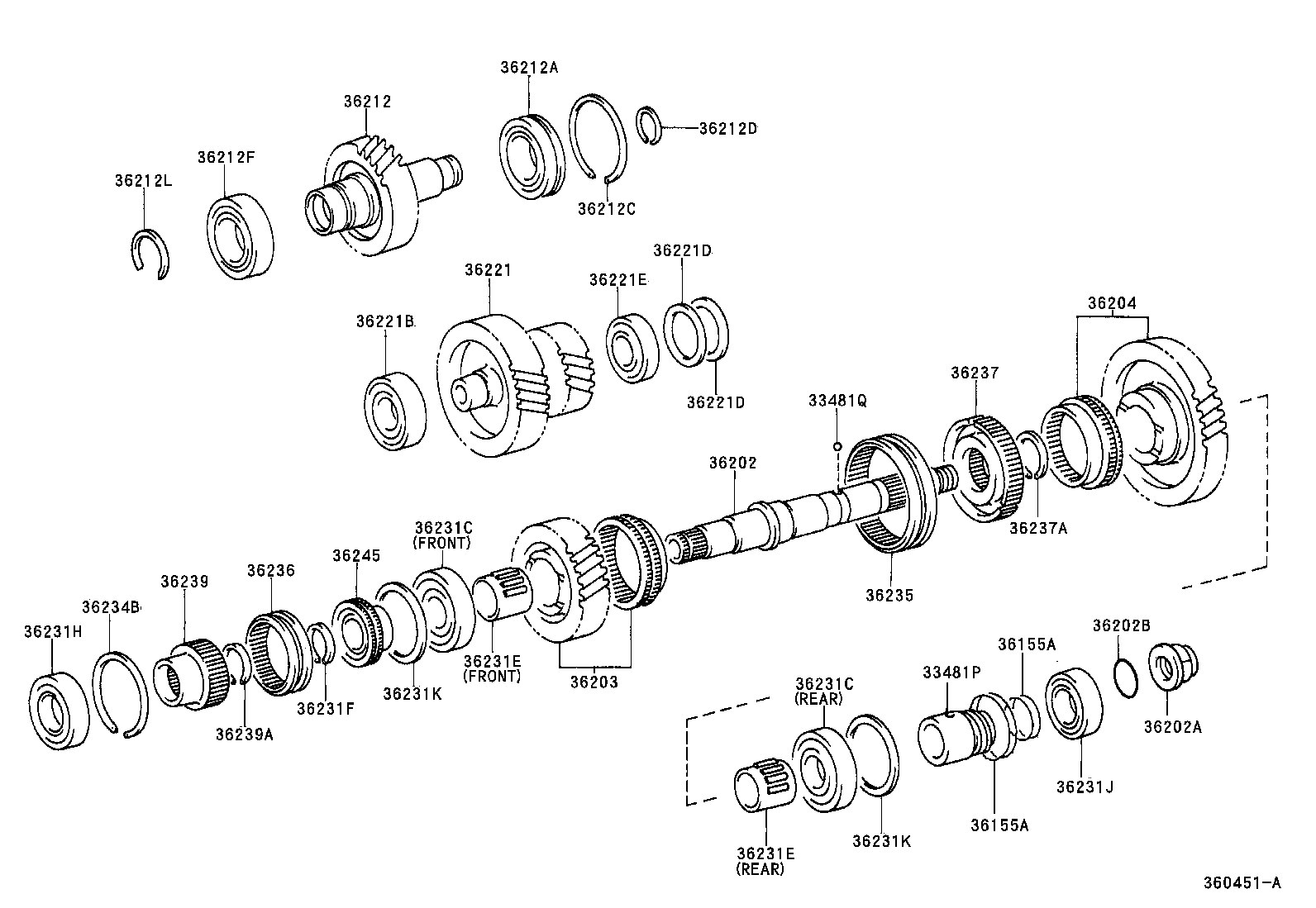 Transfer Gear