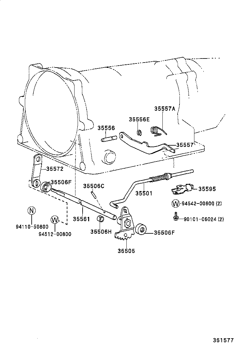 Throttle Link & Valve Lever