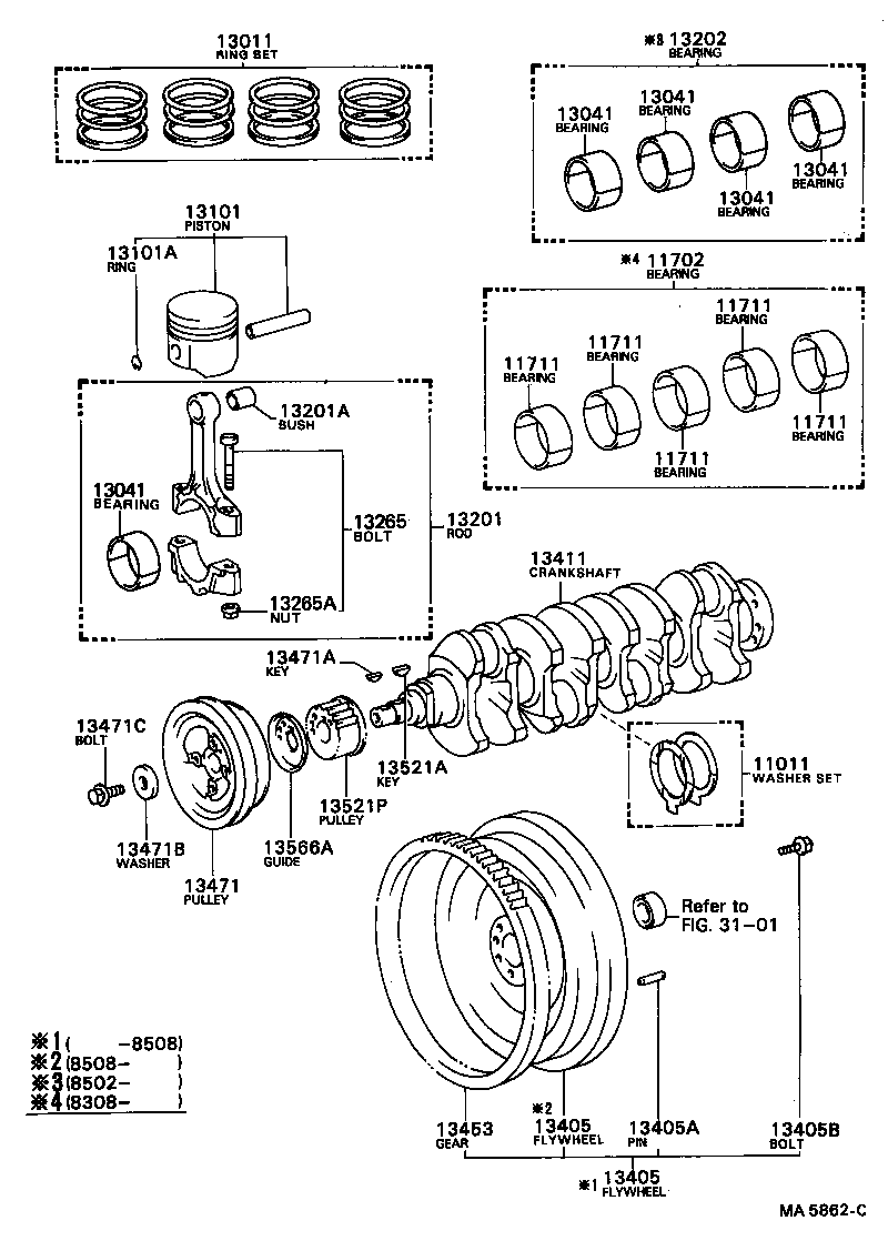 Crankshaft & Piston