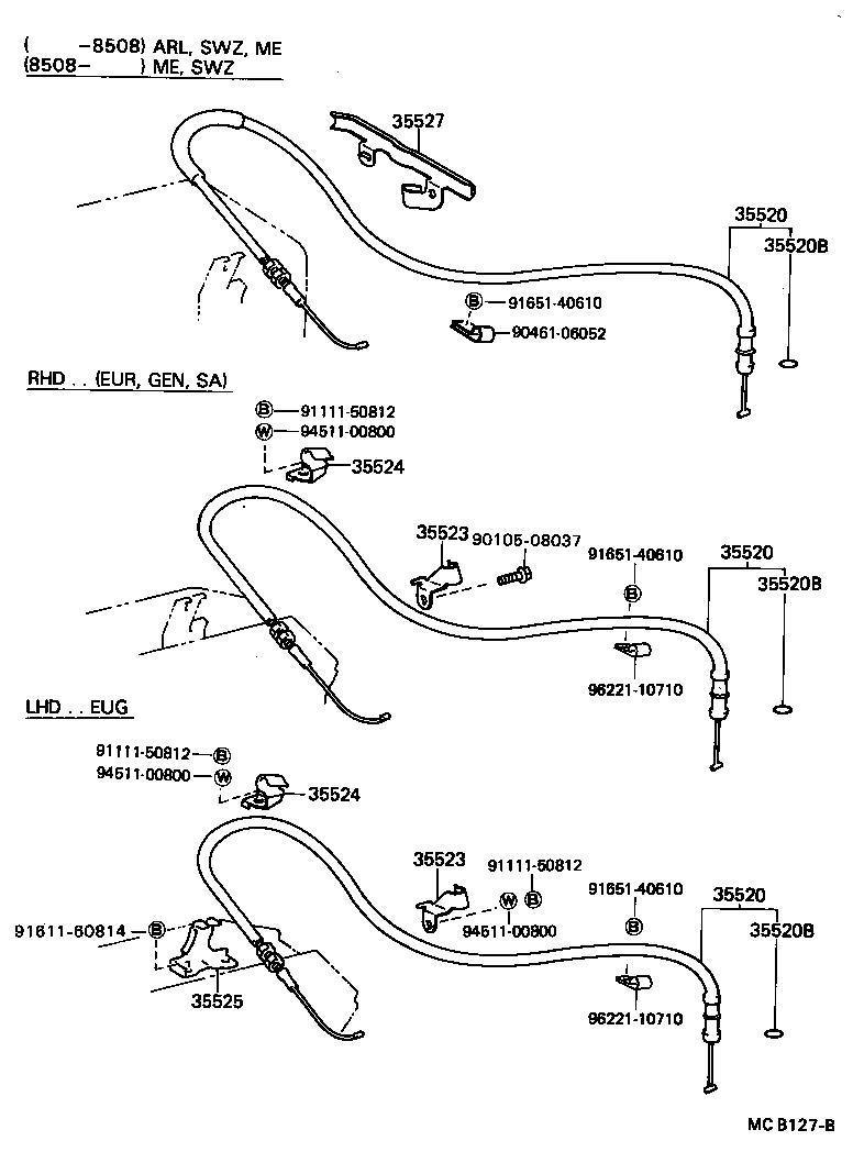 Throttle Link & Valve Lever