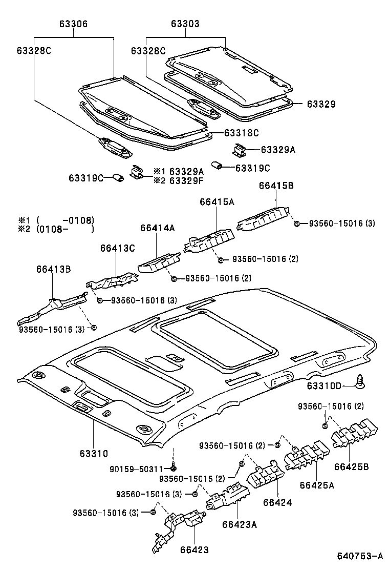 Headlining & Silencer Pad