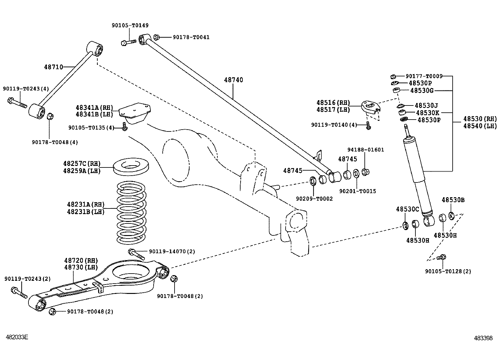 Rear Spring & Shock Absorber
