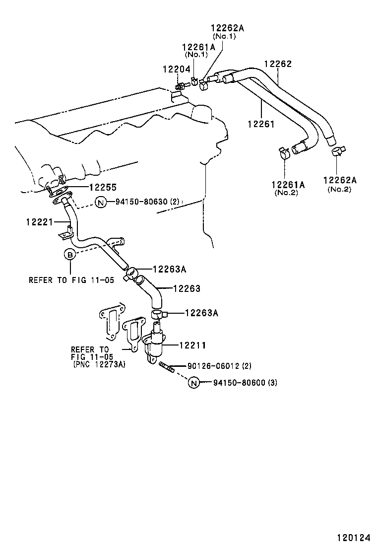 Manguera de ventilación