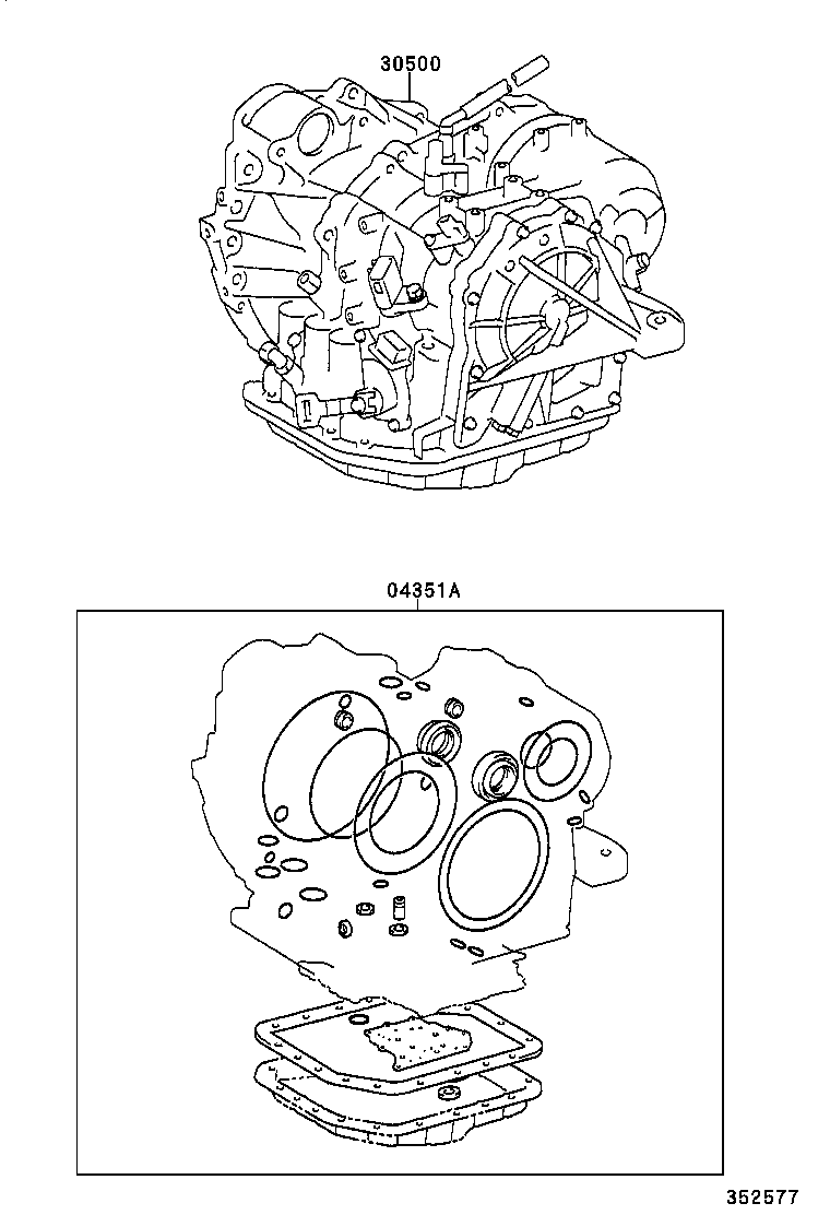 Transaxle Or Transmission Assy & Gasket Kit