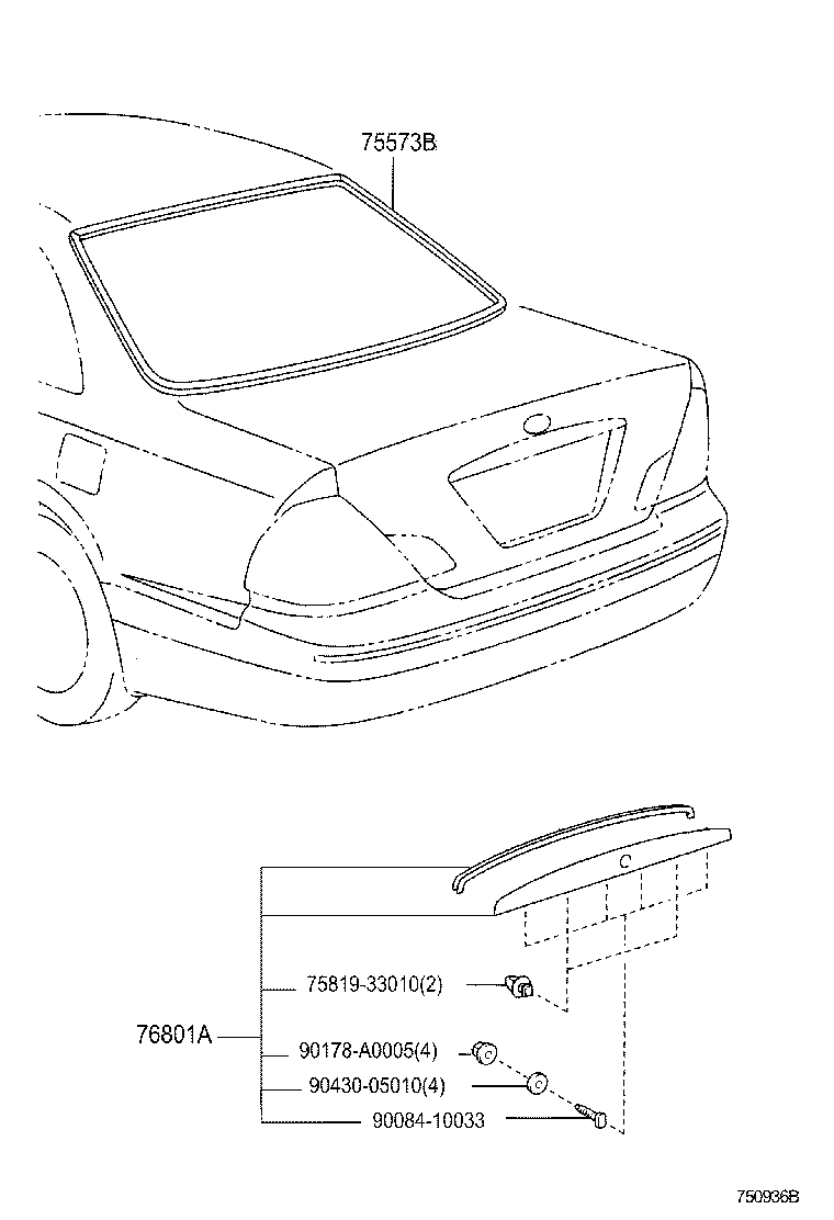 Rear Moulding