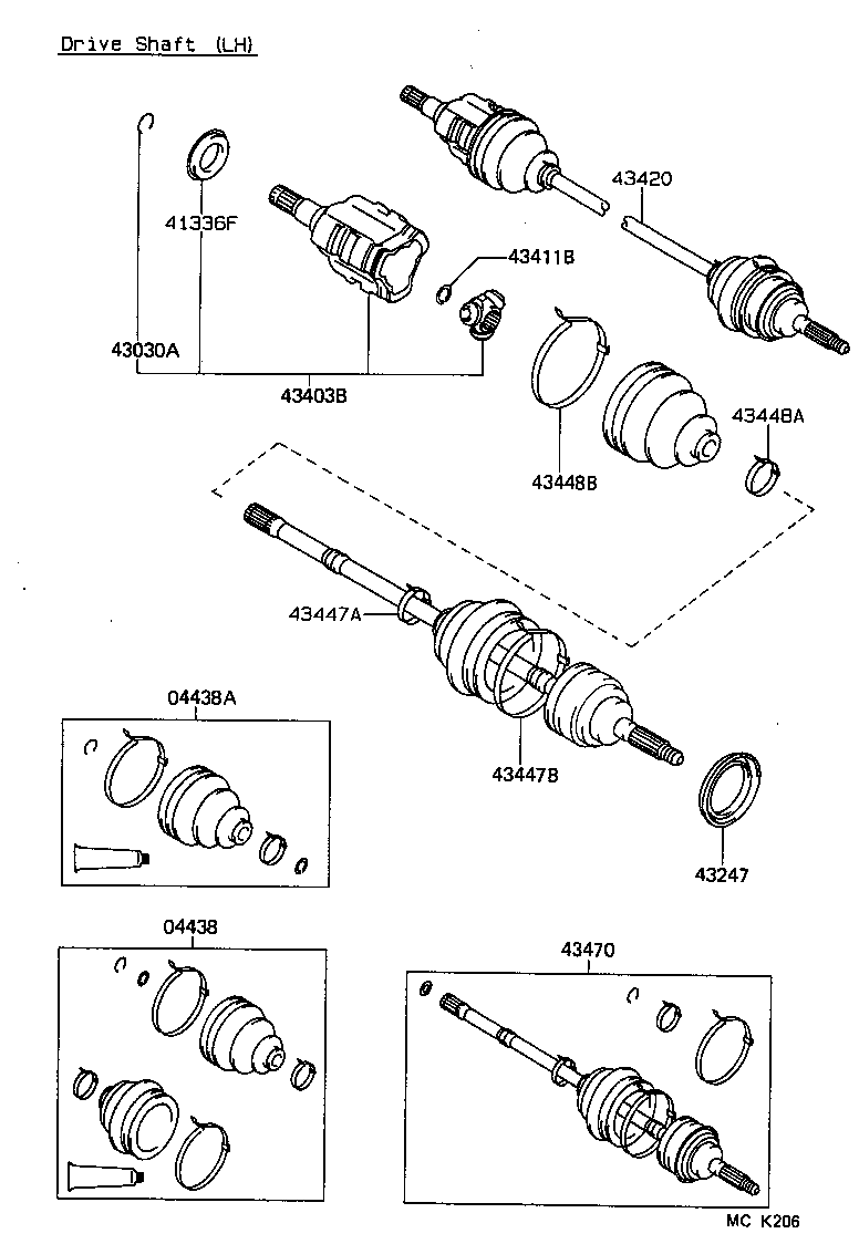Front Drive Shaft