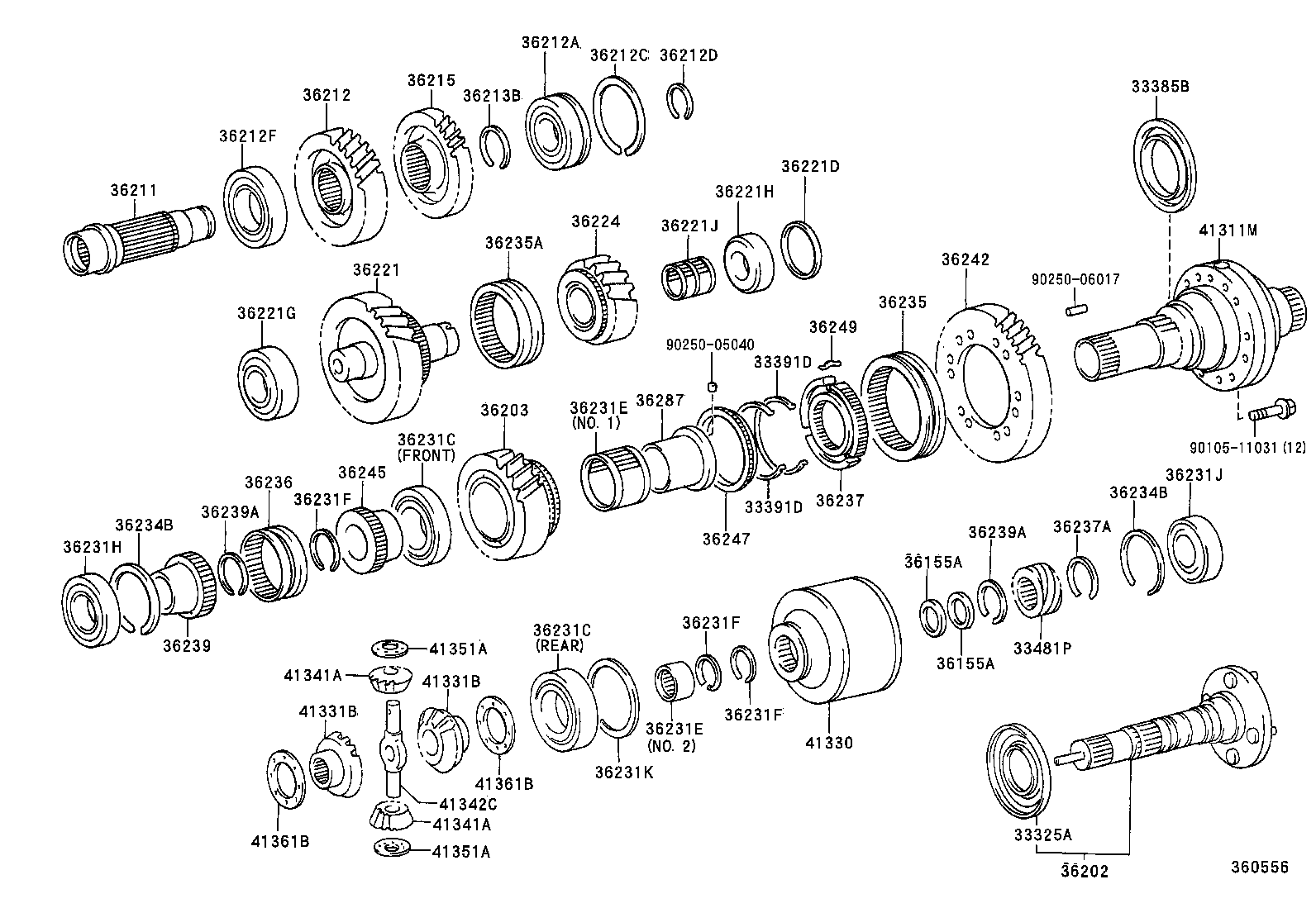 Transfer Gear