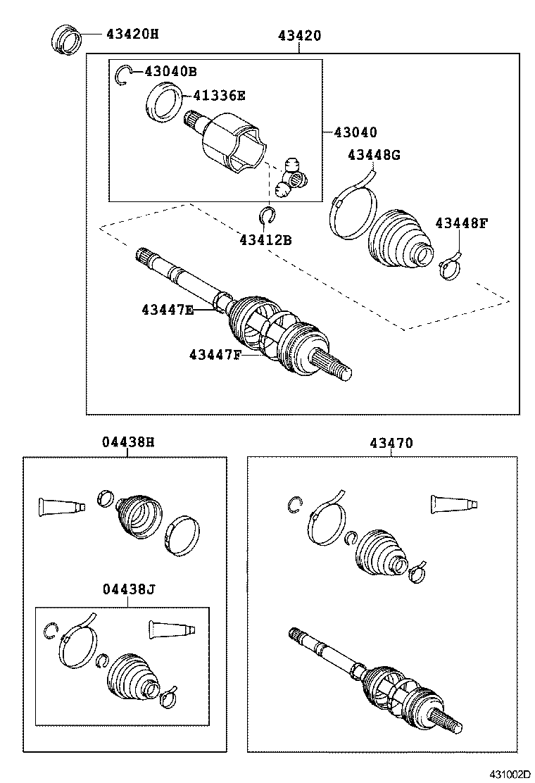 Front Drive Shaft