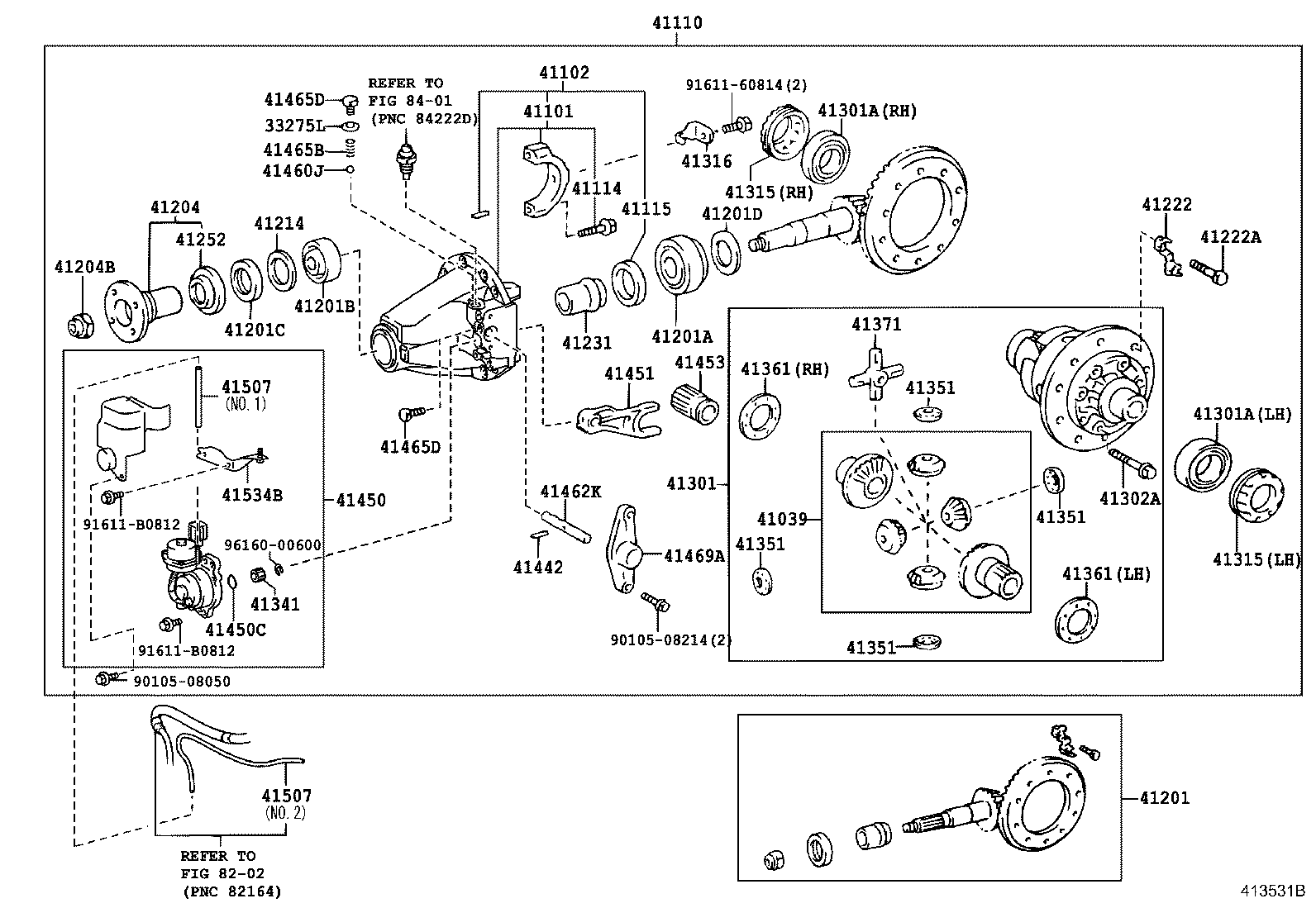 Rear Axle Housing Differential
