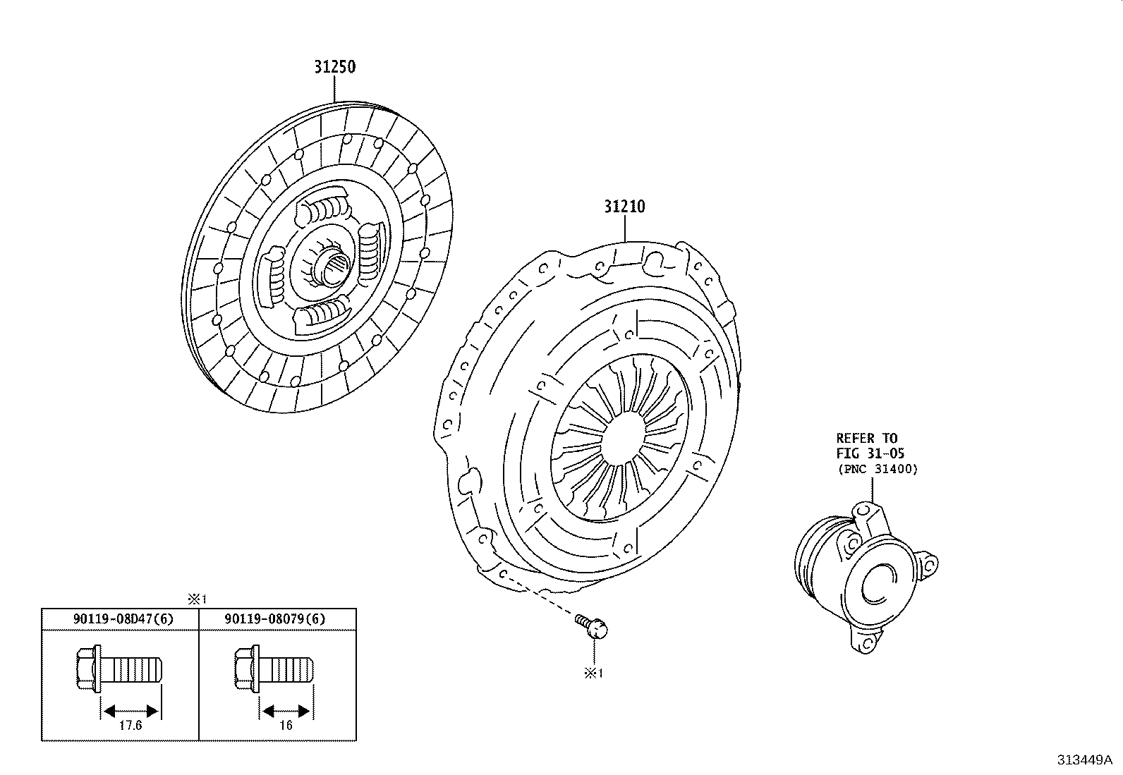 Clutch & Release Fork