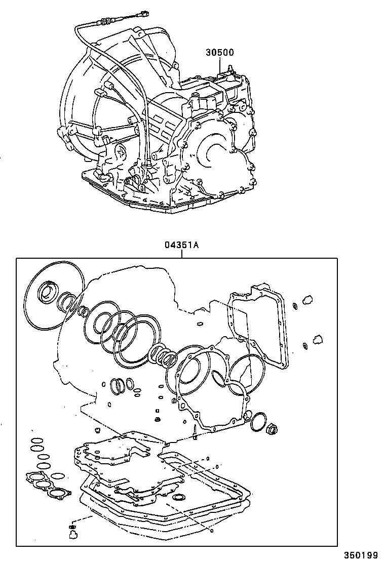 Transaxle Or Transmission Assy & Gasket Kit