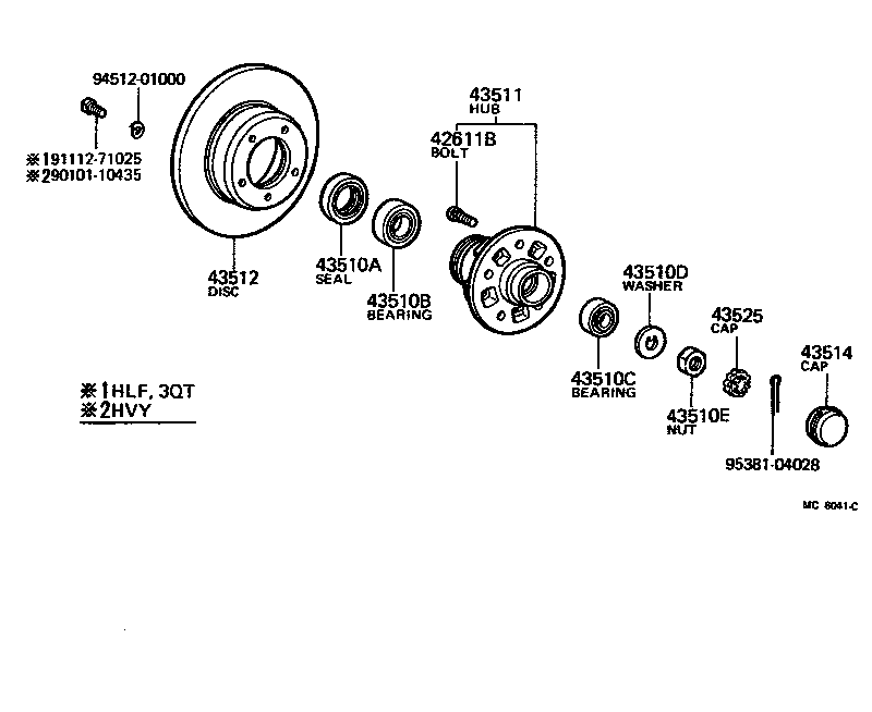 Front Axle Hub