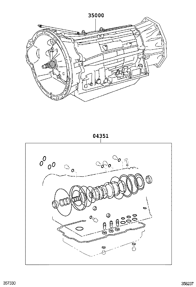 Transaxle Or Transmission Assy & Gasket Kit