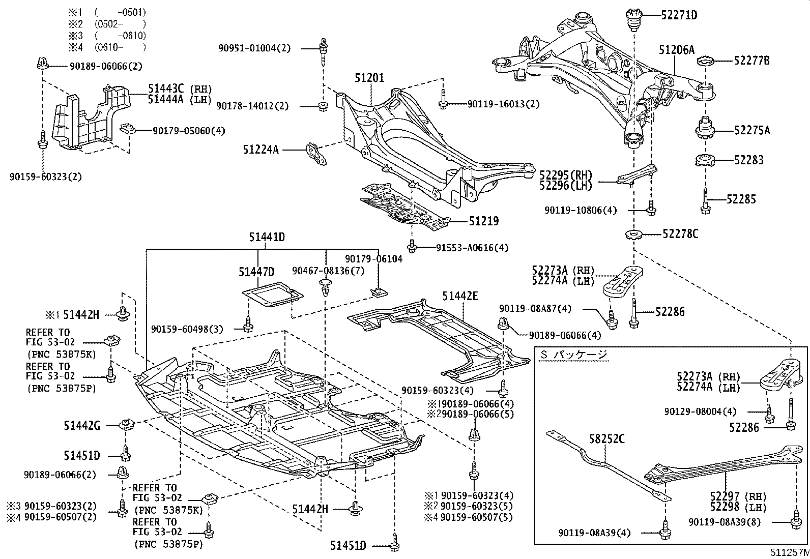 Suspension Crossmember & Under Cover