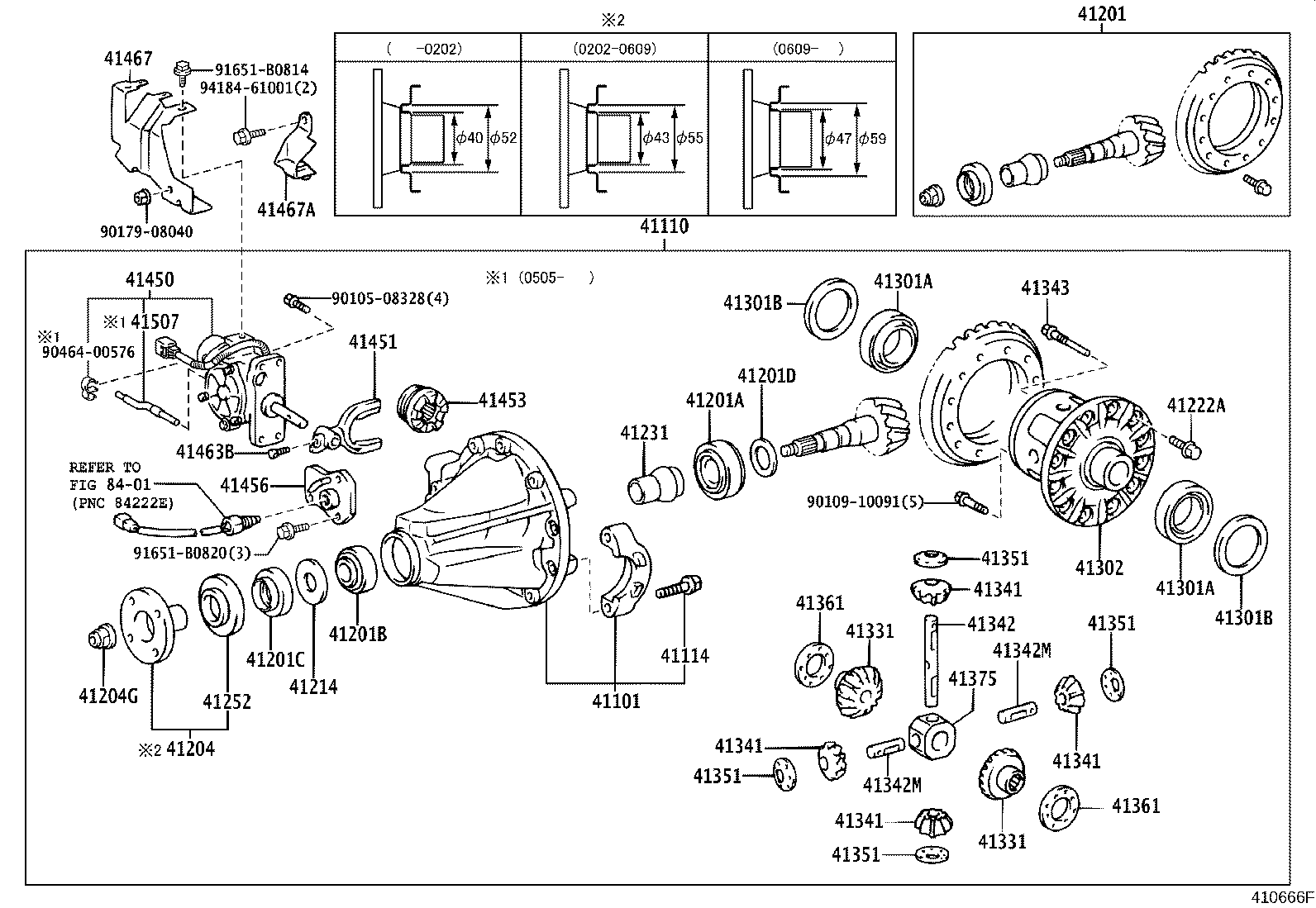 Rear Axle Housing Differential