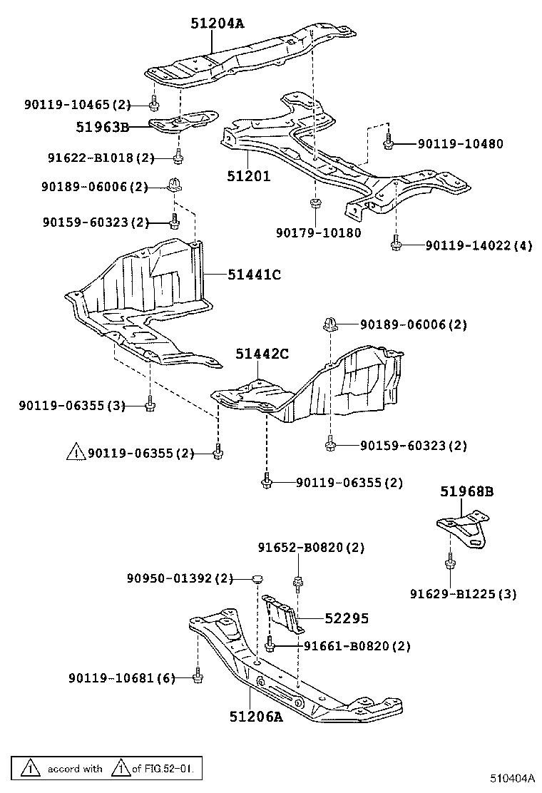 Suspension Crossmember & Under Cover