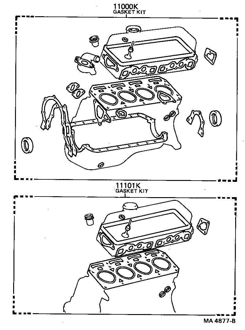 Engine Overhaul Gasket Kit