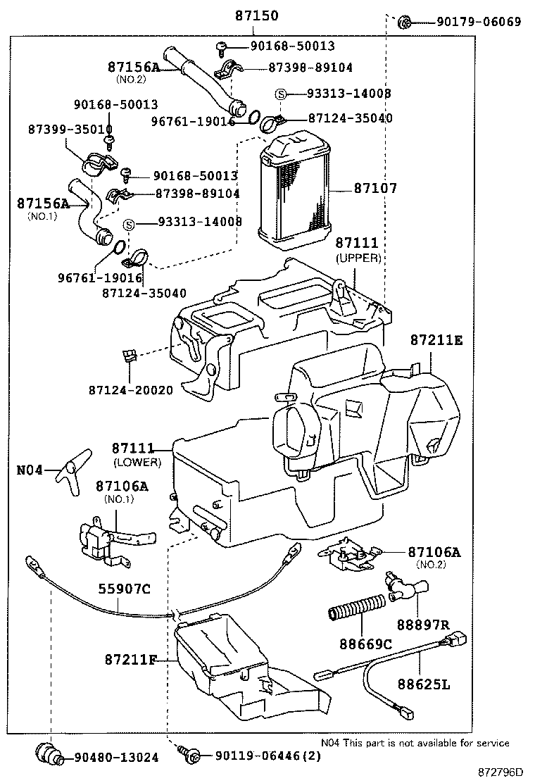 Heating Air Conditioning Heater Unit Blower