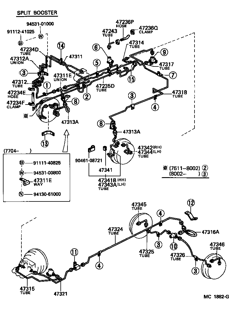 Brake Tube Clamp