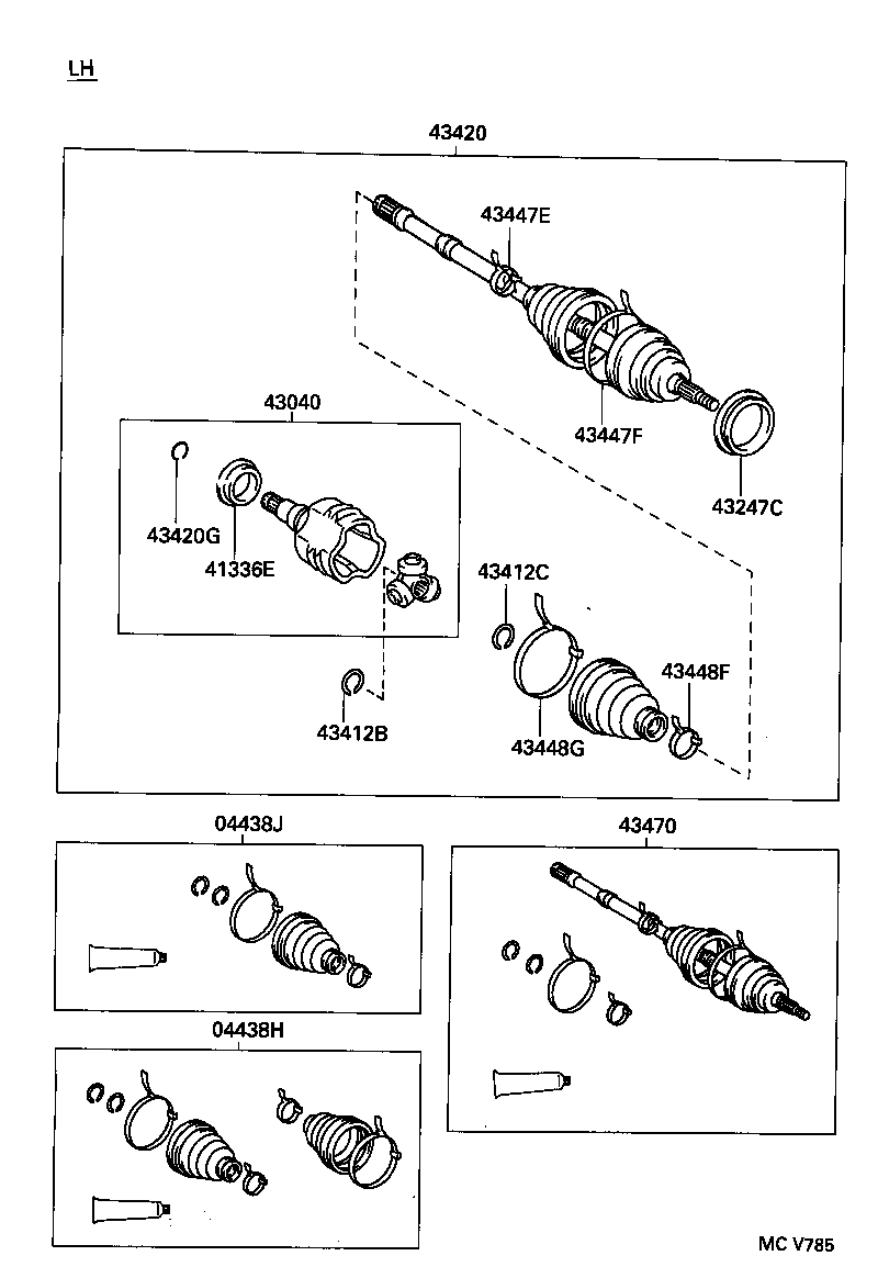 Front Drive Shaft
