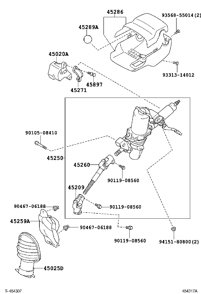 Steering Column & Shaft