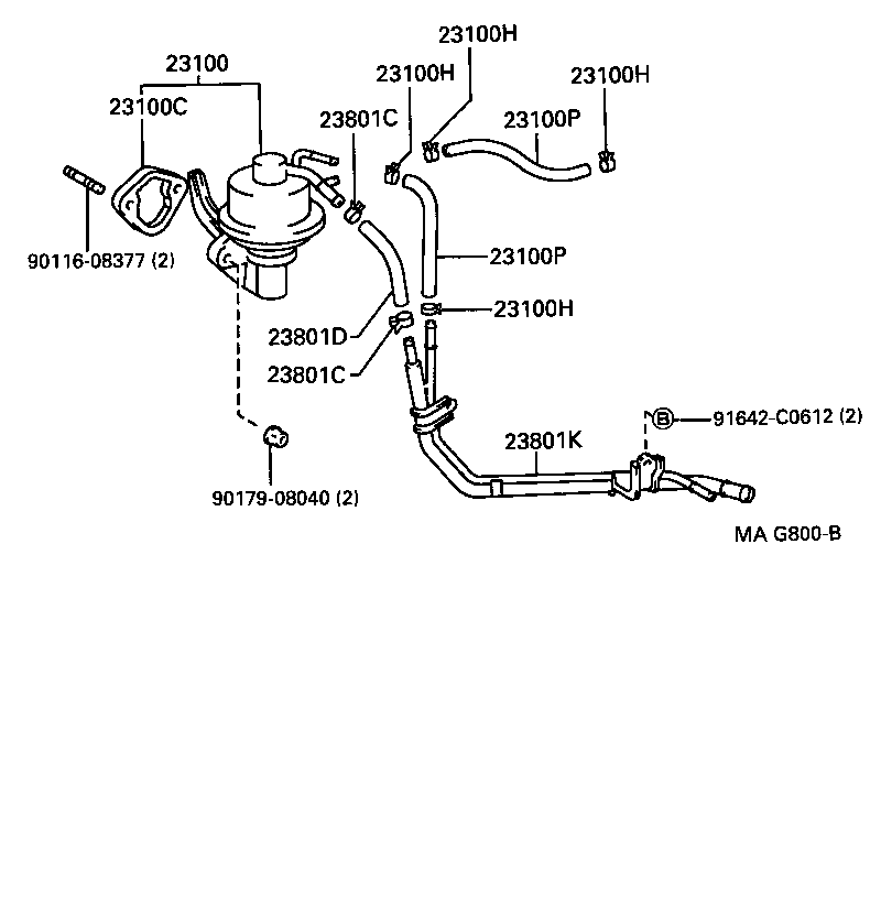 Fuel Pump & Pipe