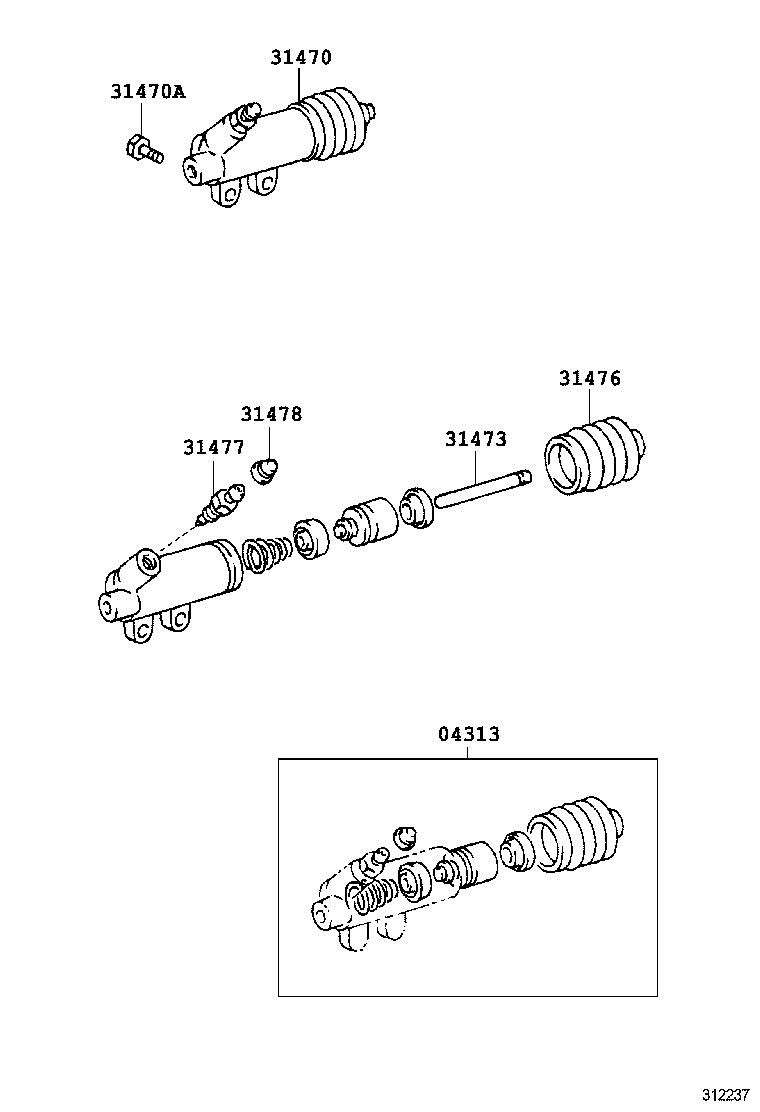 Clutch Release Cylinder