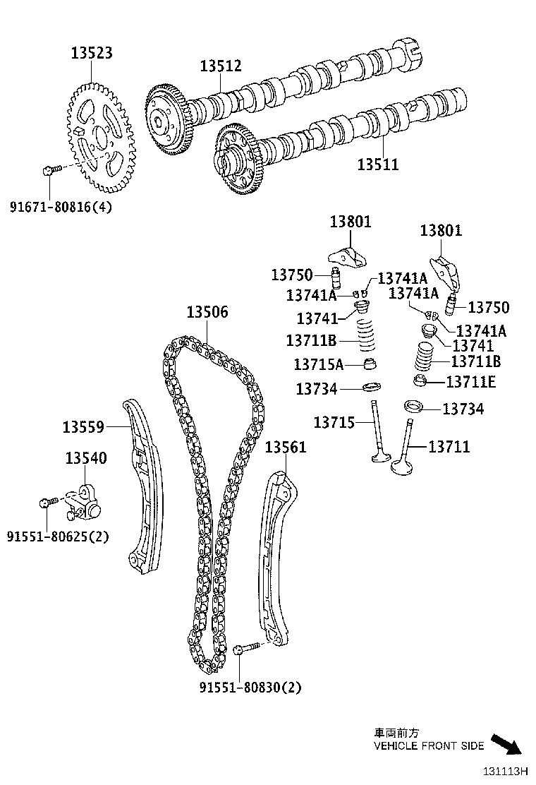 Camshaft & Valve