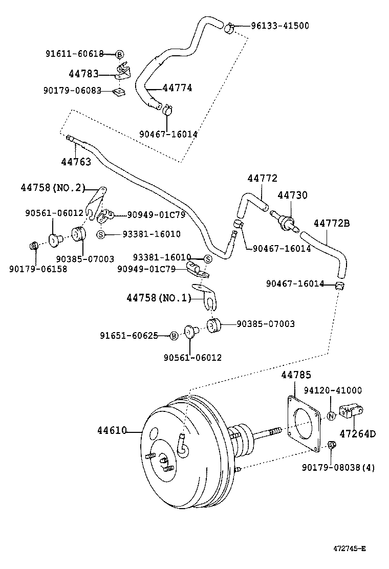 Brake Booster & Vacuum Tube