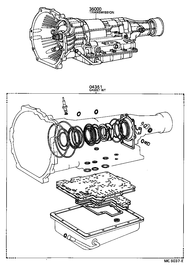 Transaxle Or Transmission Assy & Gasket Kit