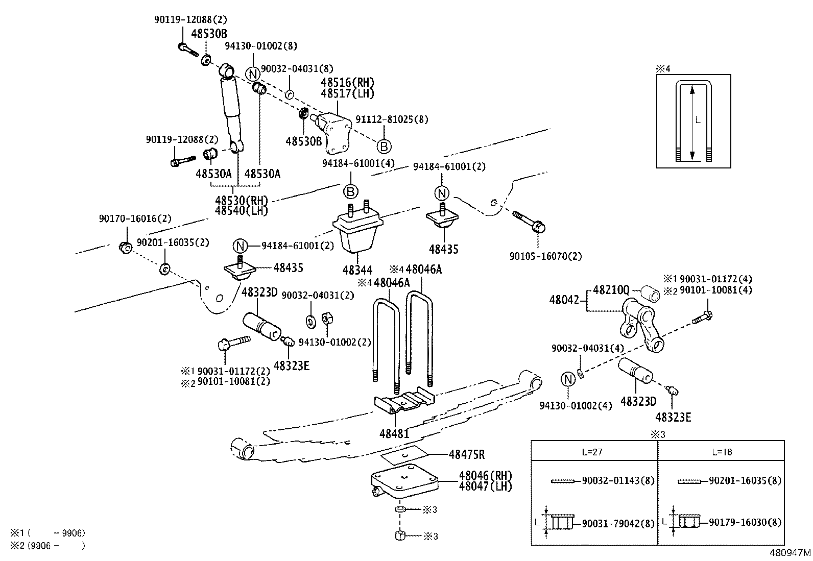 Rear Spring & Shock Absorber