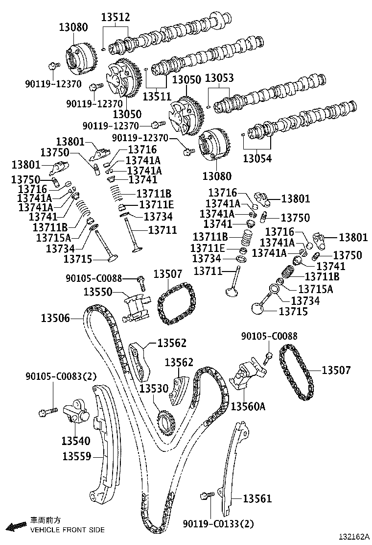 Camshaft & Valve