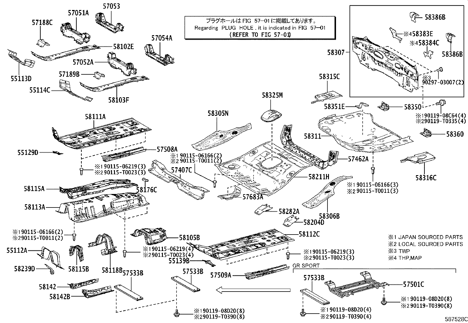 Floor Pan & Lower Back Panel