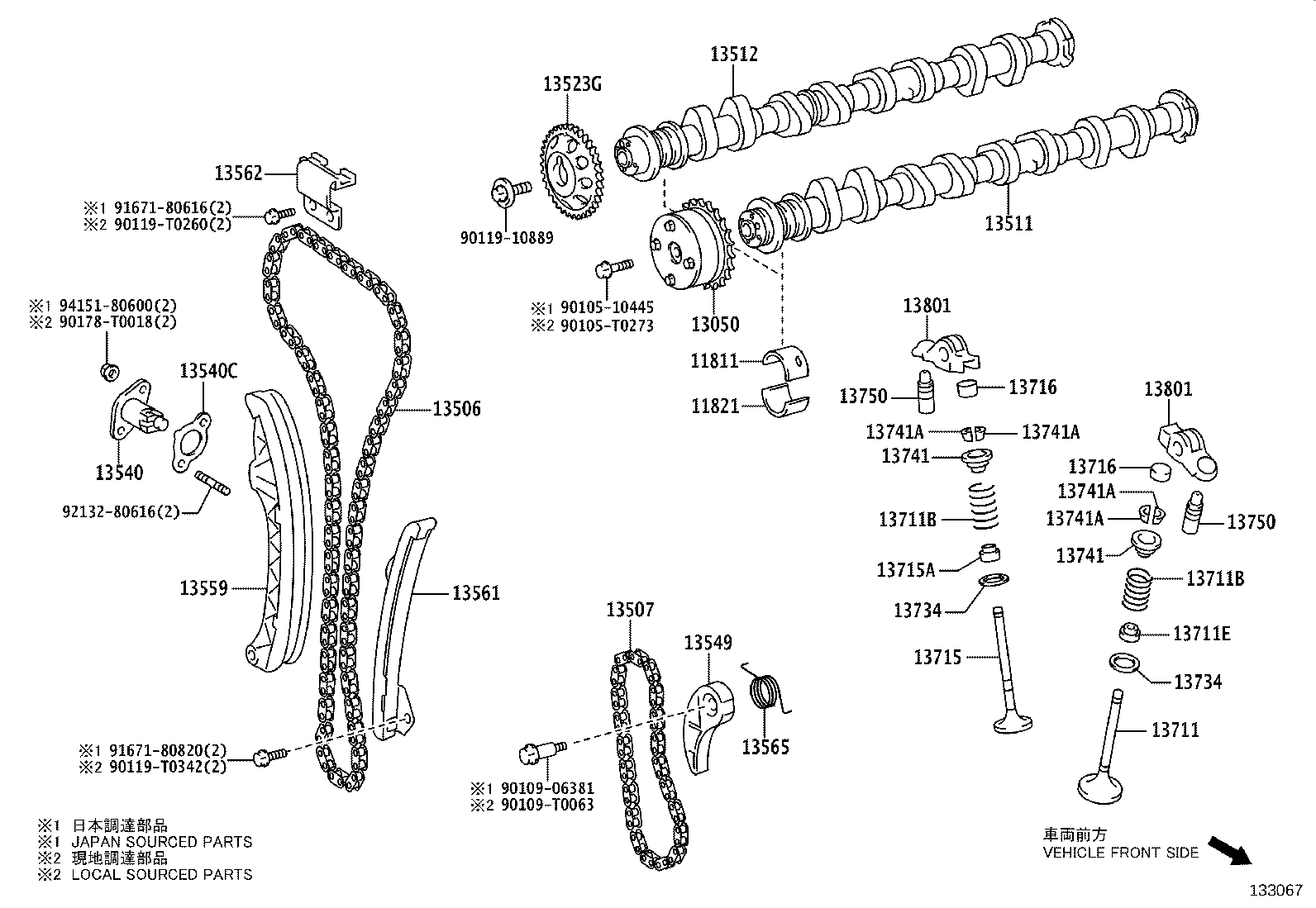 Camshaft & Valve