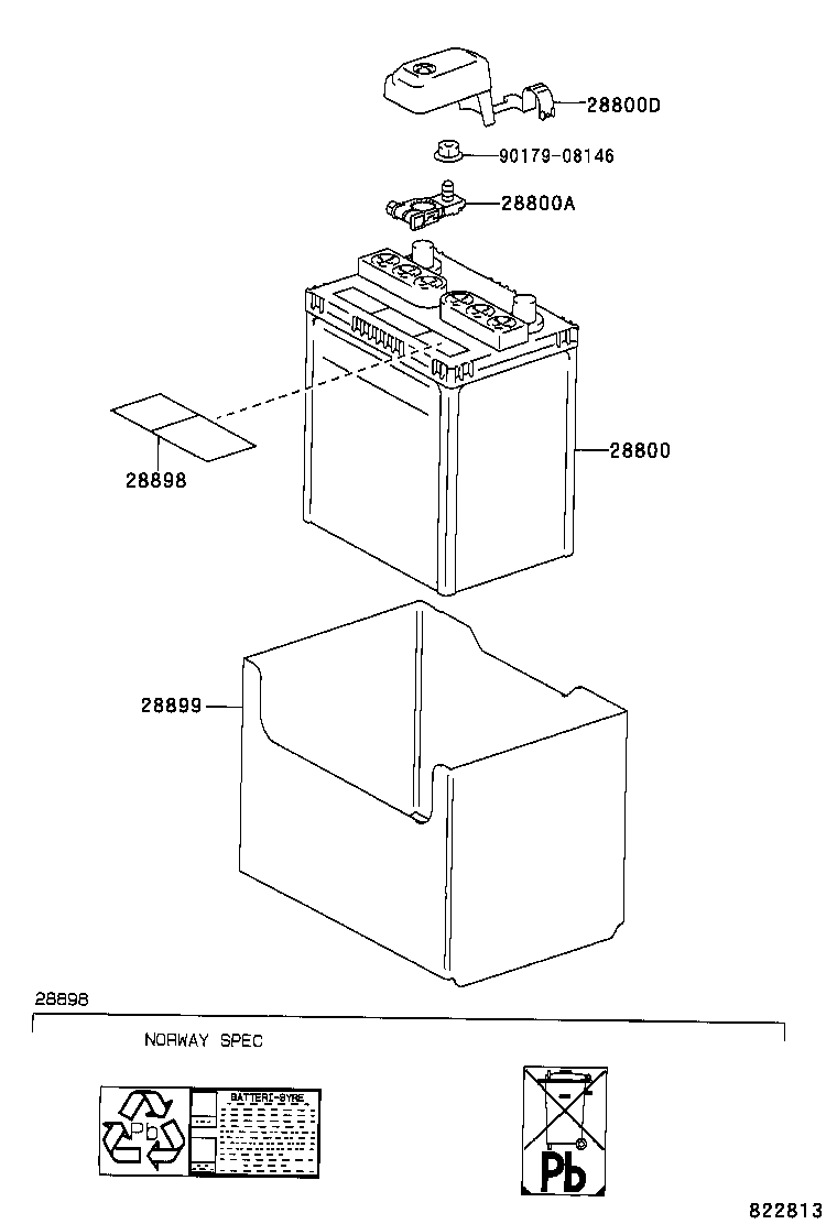 Battery Battery Cable
