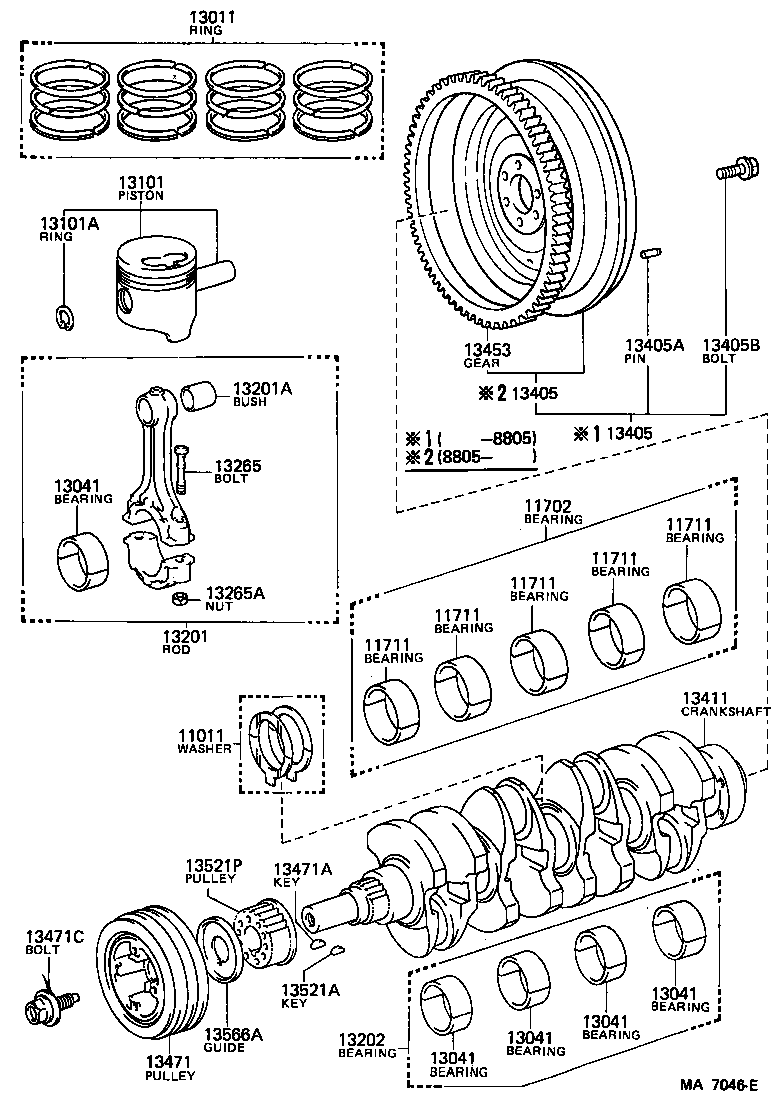 Crankshaft & Piston