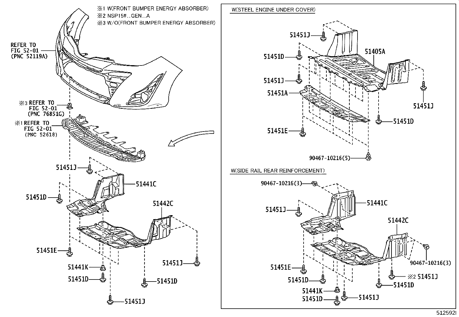 Suspension Crossmember & Under Cover