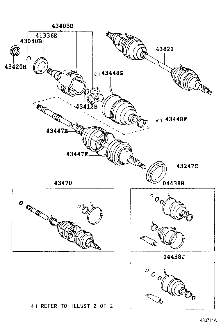 Front Drive Shaft