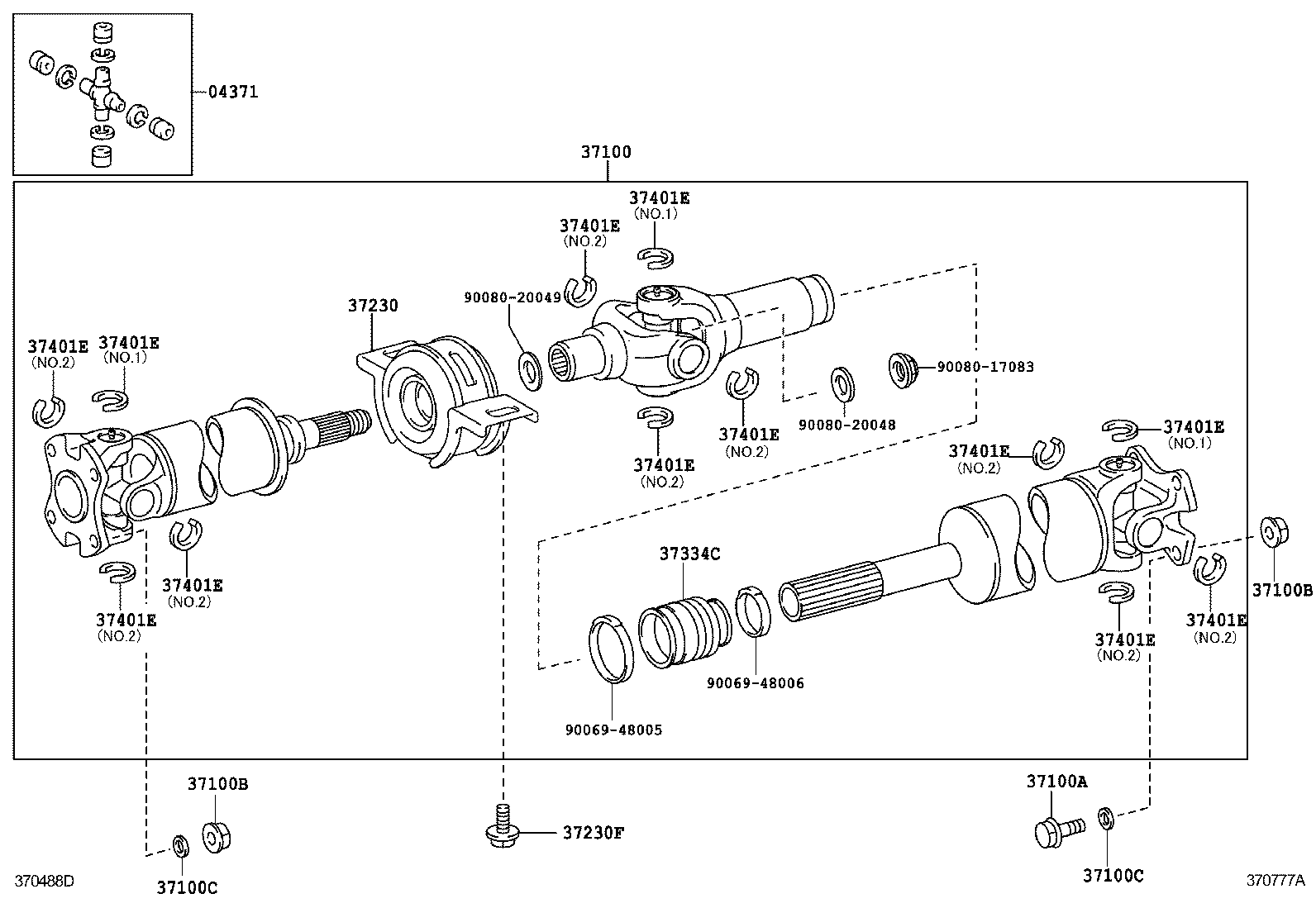 Propeller Shaft & Universal Joint