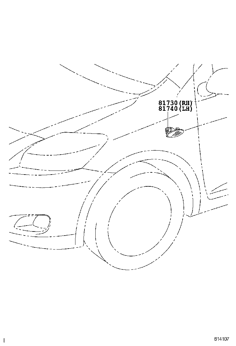Turn Signal Lamp & Outer Mirror Lamp