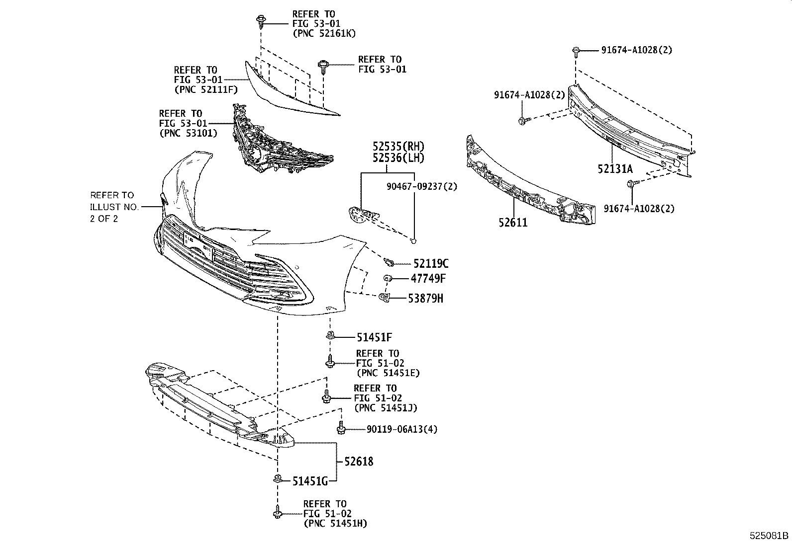 Front Bumper Bumper Stay