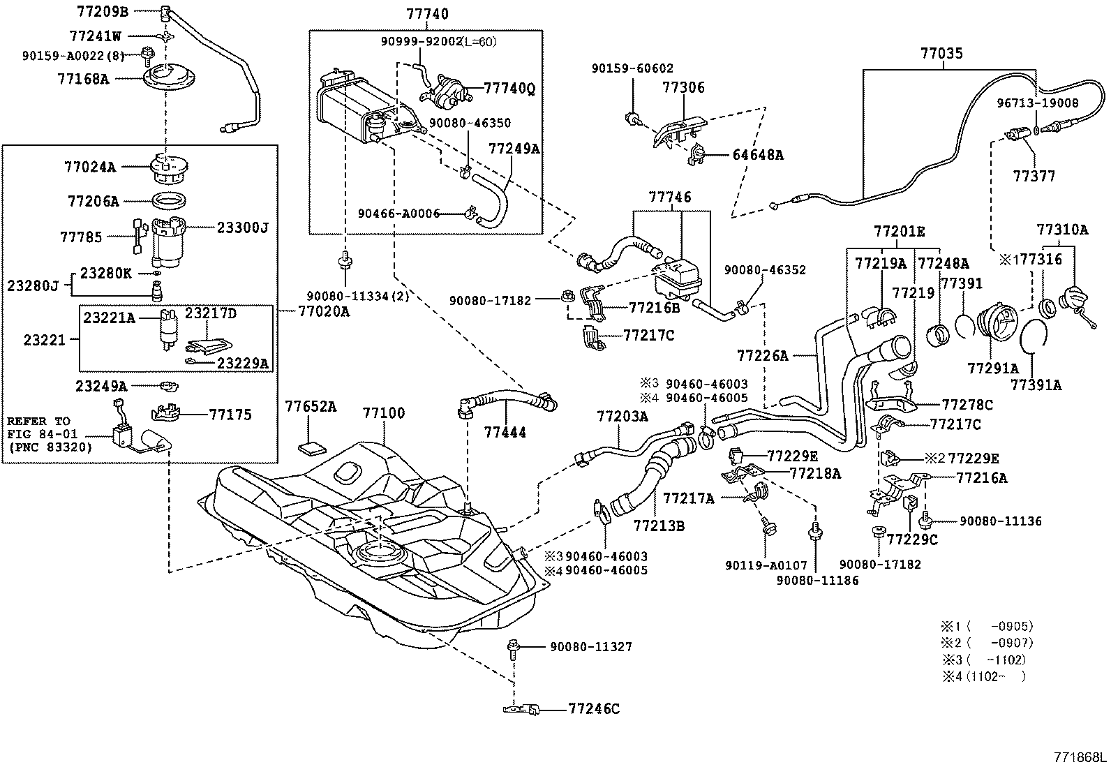 Fuel Tank & Tube