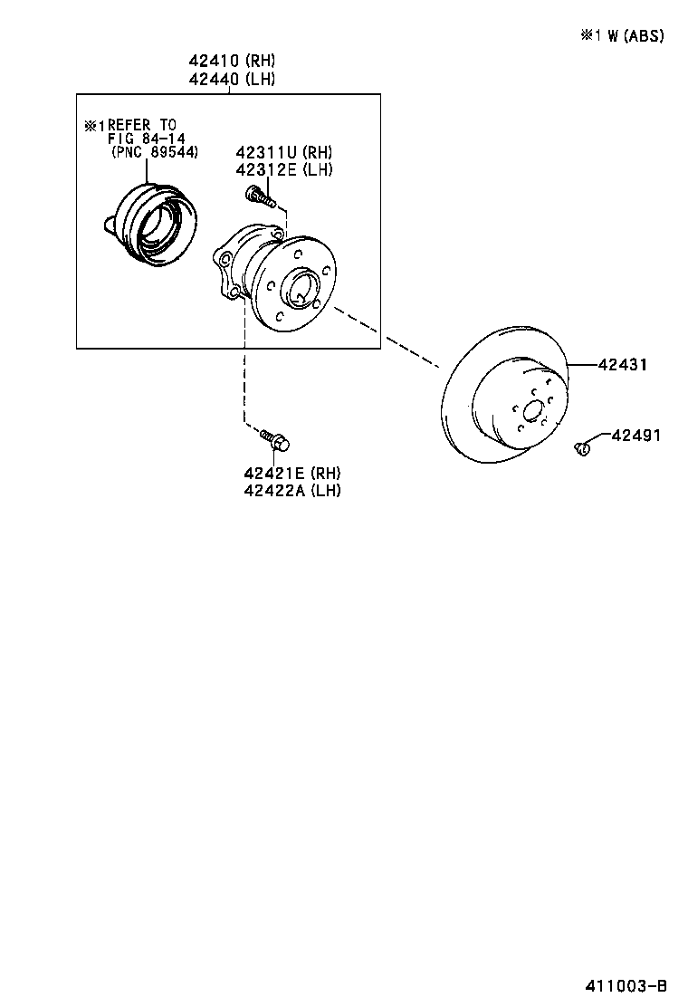 Rear Axle Shaft Hub